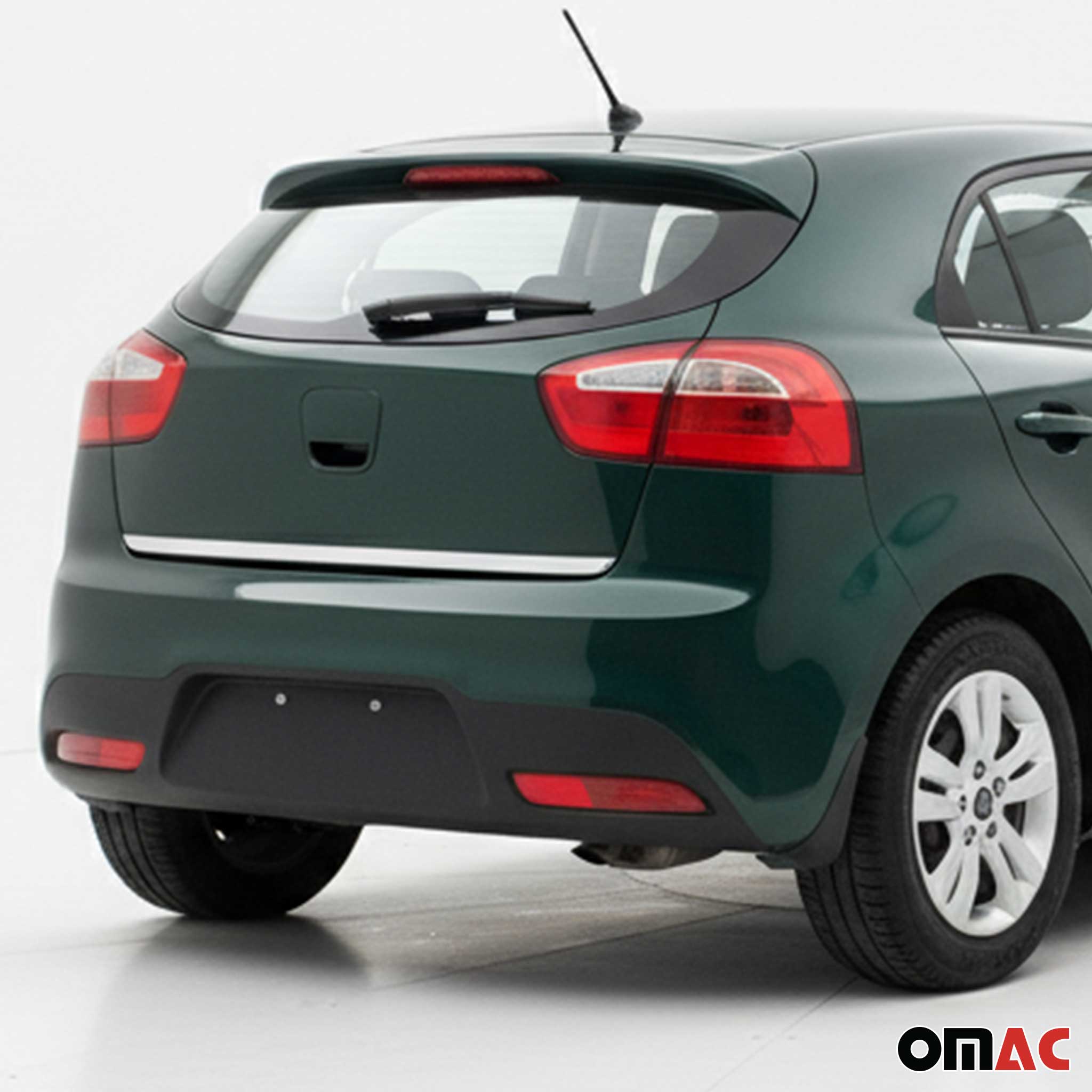 2012-2015 Kia Rio Rear Trunk Molding Trim Stainless Steel Silver