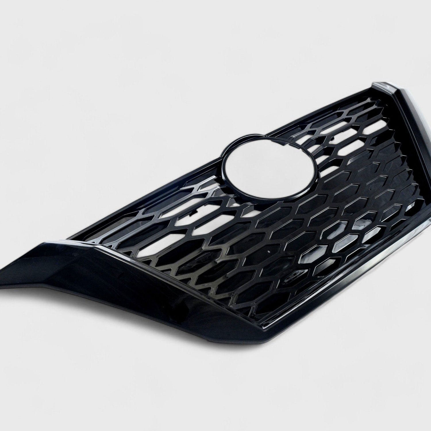 2020-2023 Nissan Sentra Grille Overlay Gloss Black 1Pcs ABS Plastic