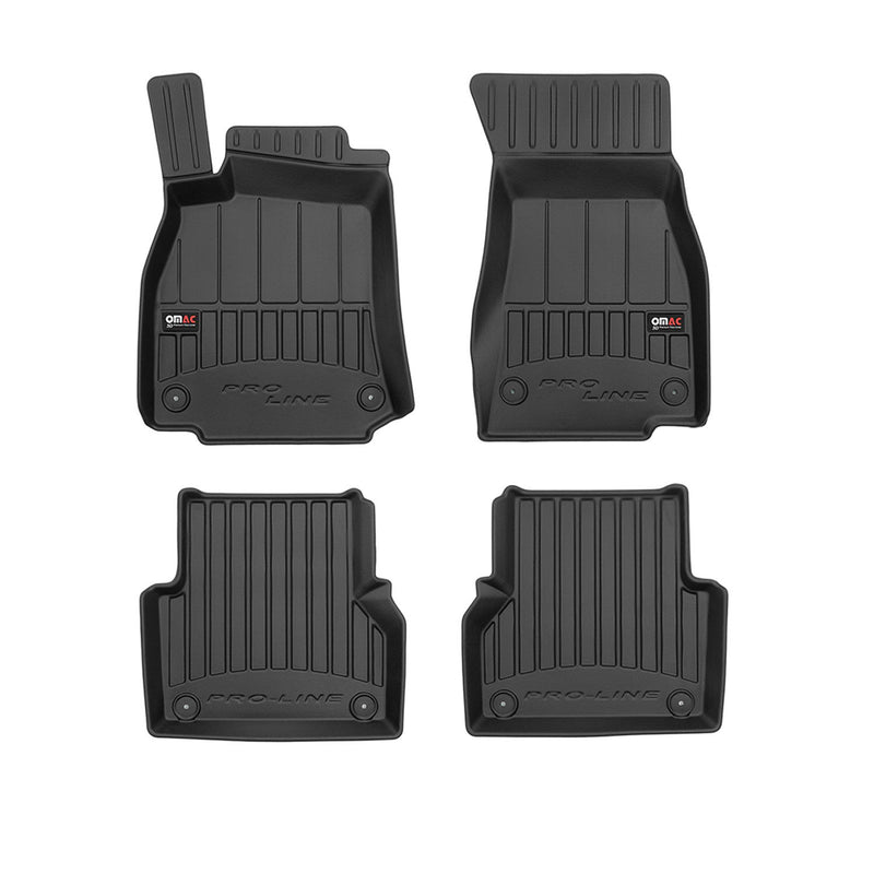 2019-2024 Audi A6 S6 RS6 Sedan Avant Allroad Premium Floor Mats Liners Full Set All Weather Heavy Duty