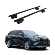 2020-2025 Toyota Highlander Roof Rack Cross Bars Black