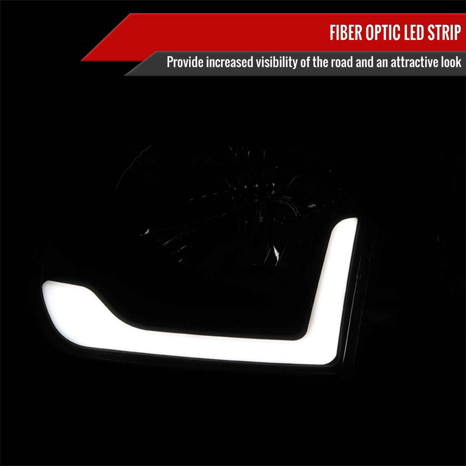 2005-2006 Toyota Tundra/05-2007 Sequoia LED Headlights Corner Lamps Amber &Black