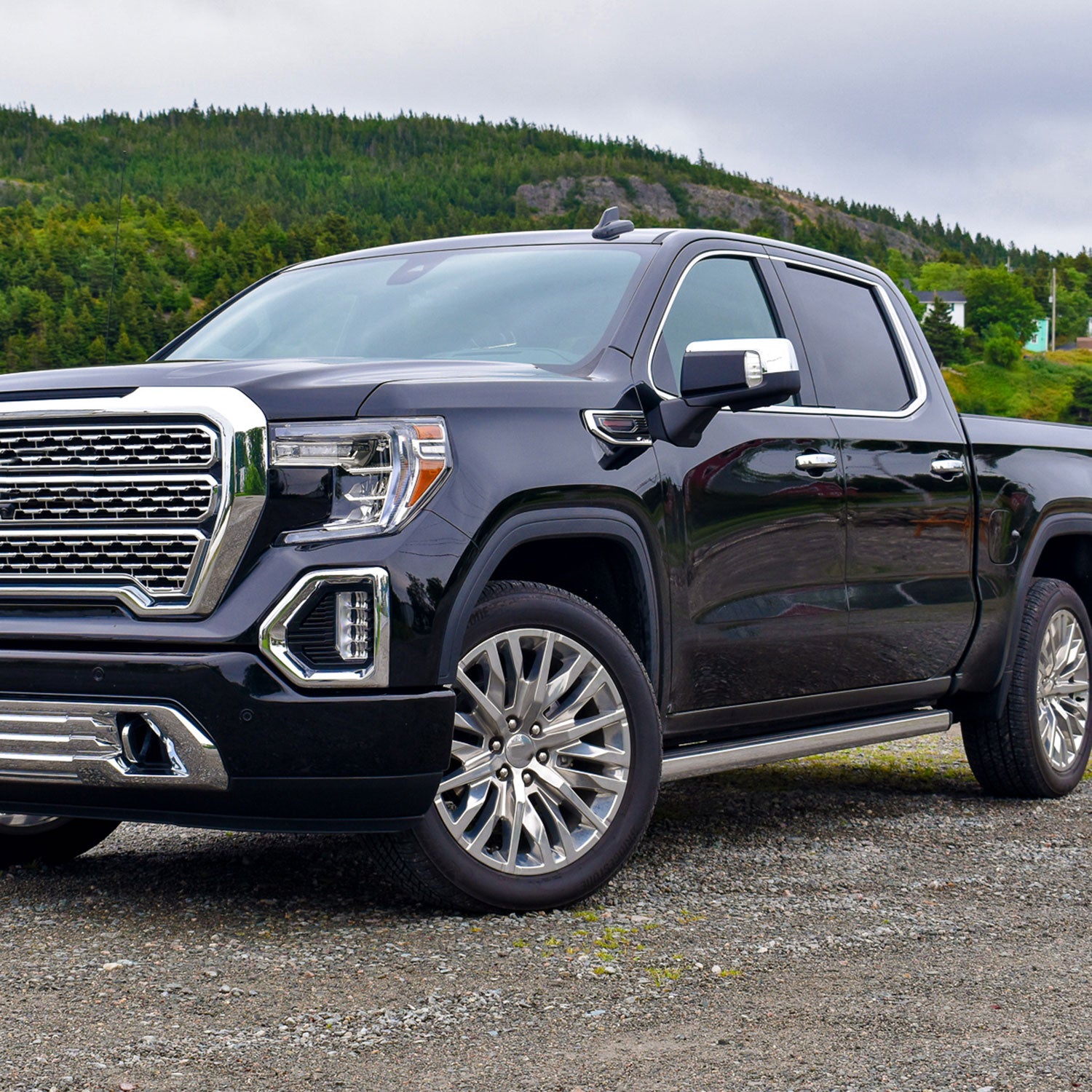 2019-2024 GMC Sierra 1500 Chrome Auto-Fold Side Mirror Driver Side