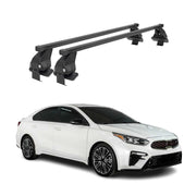 2019-2024 Kia Forte Sedan Roof Rack Cross Bars Black
