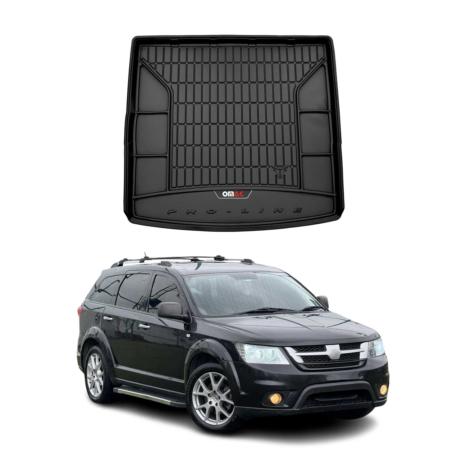 2011-2015 Dodge Journey Premium Cargo Liner Trunk Mat All Weather Heavy Duty 7 Seats