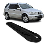 1997-2005 Mercedes M ML Class W163 Running Boards Side Steps Black