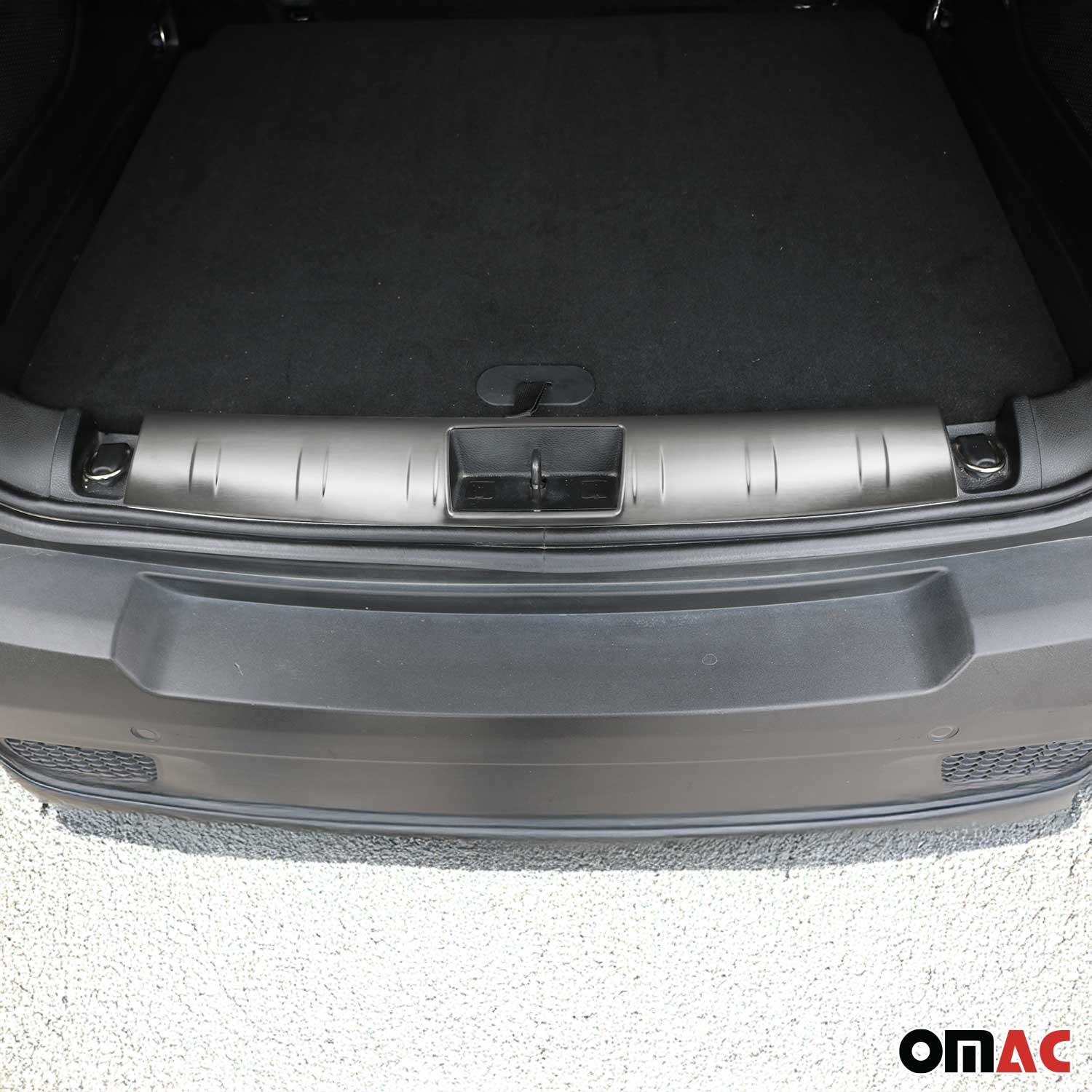 2015-2024 Jeep Renegade Trunk Sill Cover Bumper Guard Protector Steel Brushed