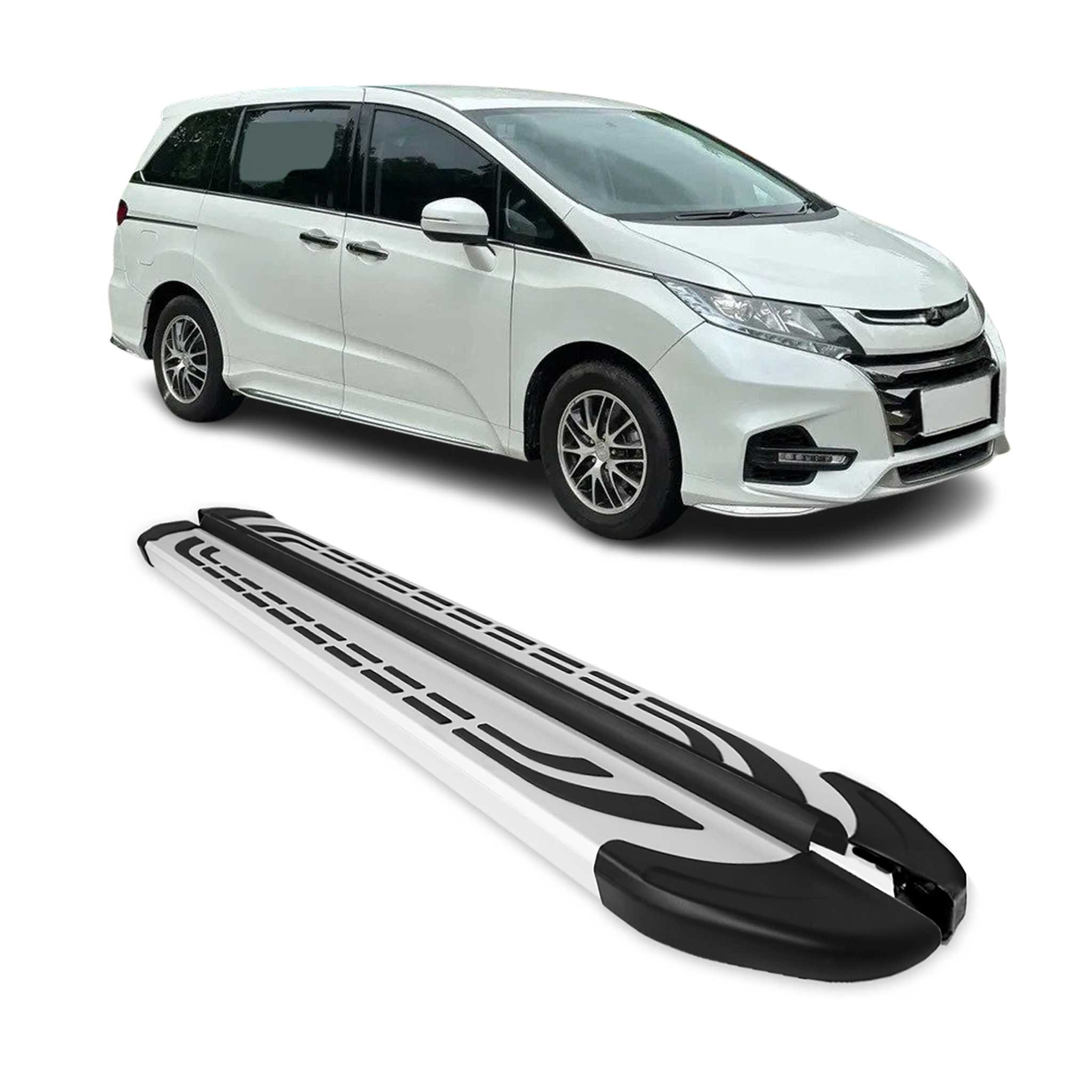 2018-2021 Honda Odyssey Nerf Bar Side Step Running Boards Alu 2x