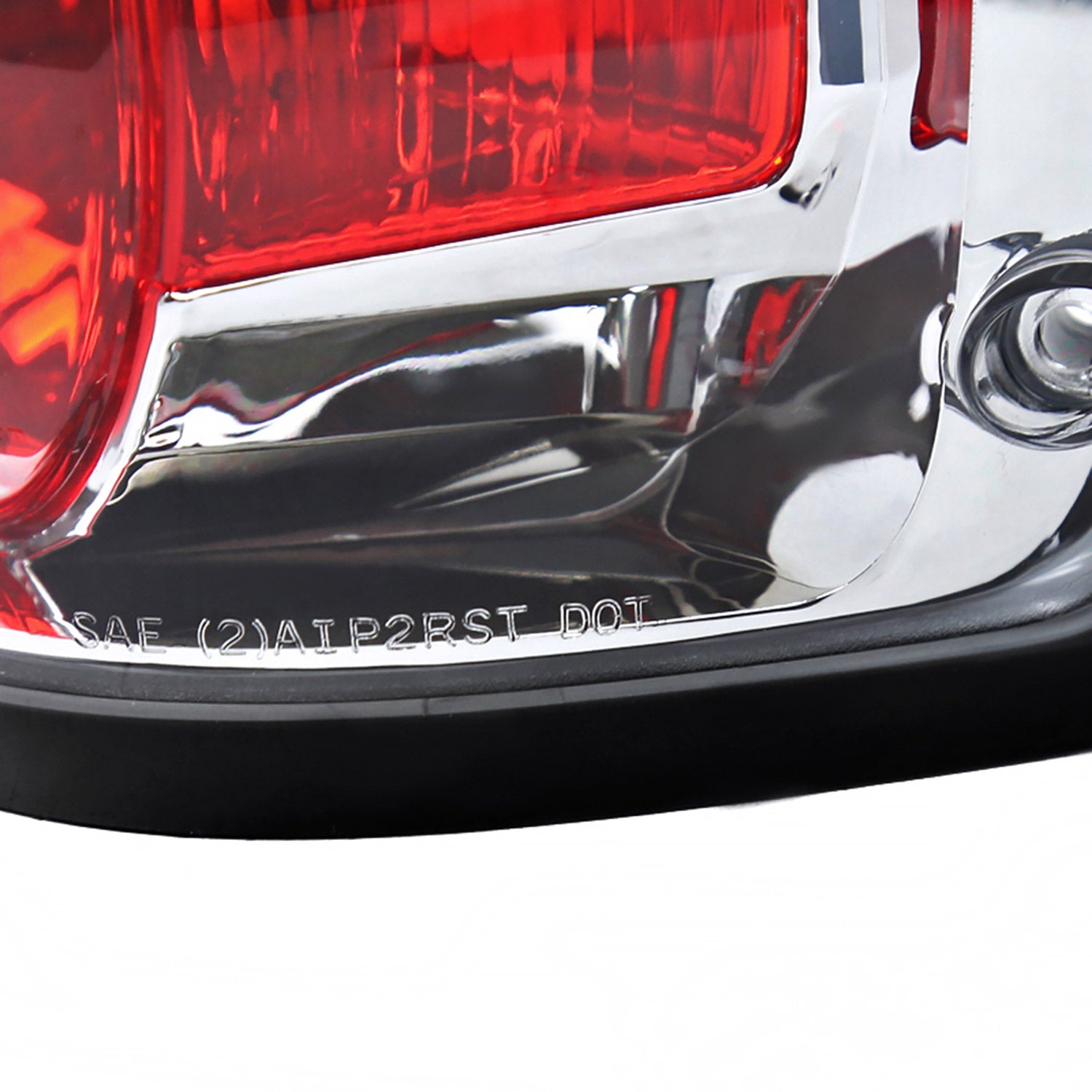 1993-1997 Ford Ranger Tail Lights Chrome Housing/Clear Lens