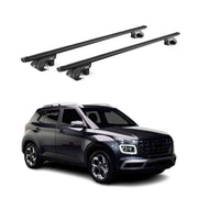 2020-2026 Hyundai Venue Roof Rack Cross Bars Black Luggage Carrier 2 Pcs