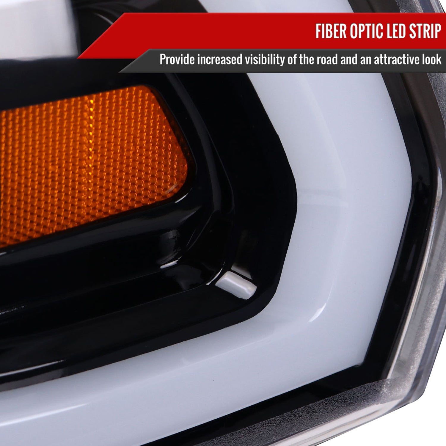 2019-2024 Dodge RAM 2500/3500/4500/5500 LED Tube Projector Headlights Jet