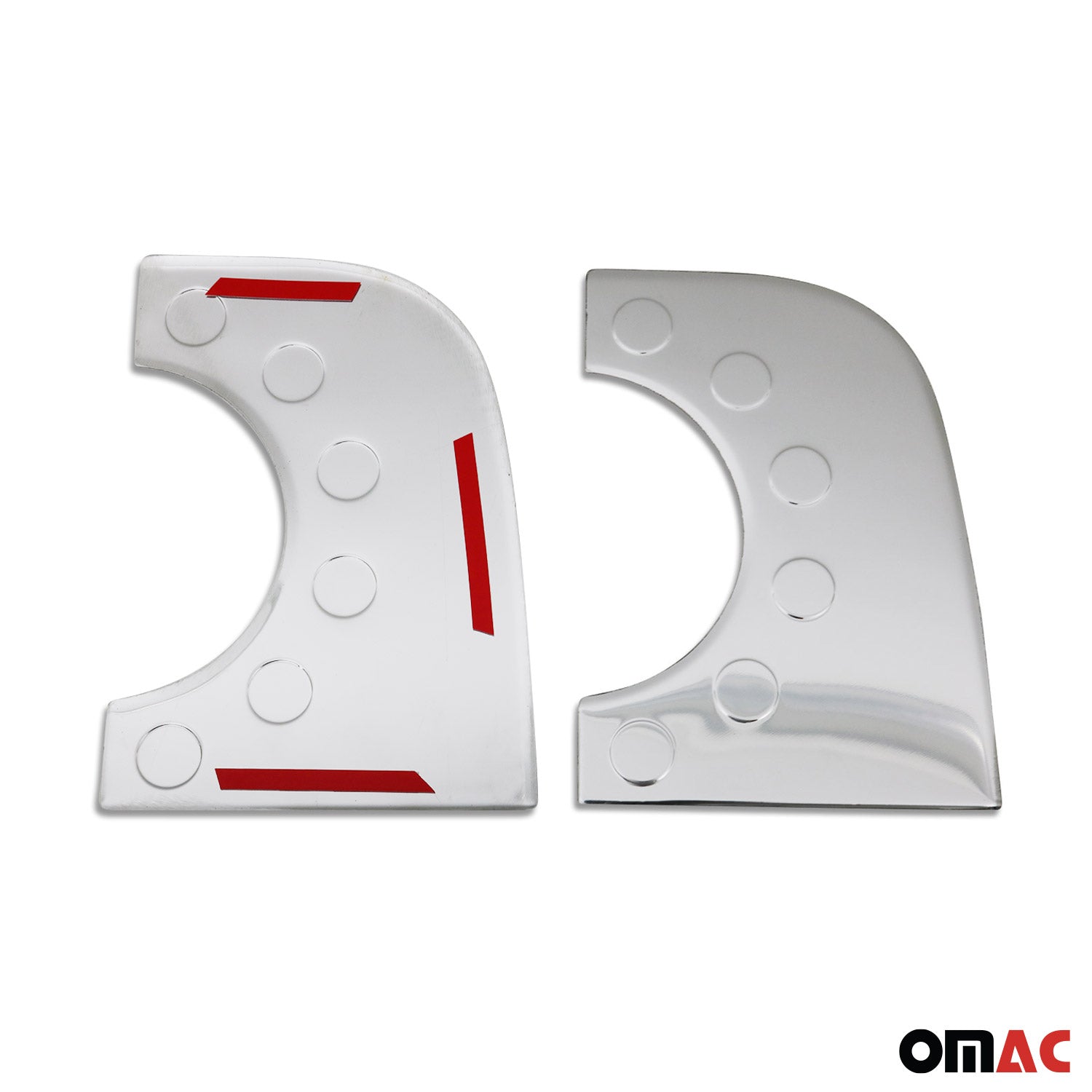 2006-2013 Mercedes Sprinter W906 Tailgate Trunk Door Logo Frame Silver Stainless Steel