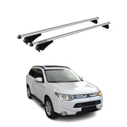 2014-2020 Mitsubishi Outlander Roof Rack Cross Bars Silver