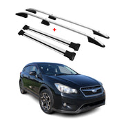 2013-2015 Subaru XV Crosstrek Roof Racks & Roof Rack Rails Silver