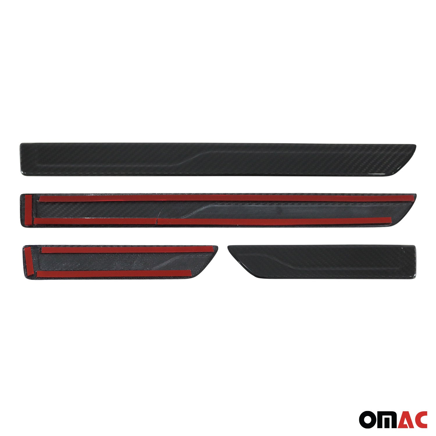 2021-2025 Hyundai Elantra Door Sill Scuff Plate Scratch Protector Carbon