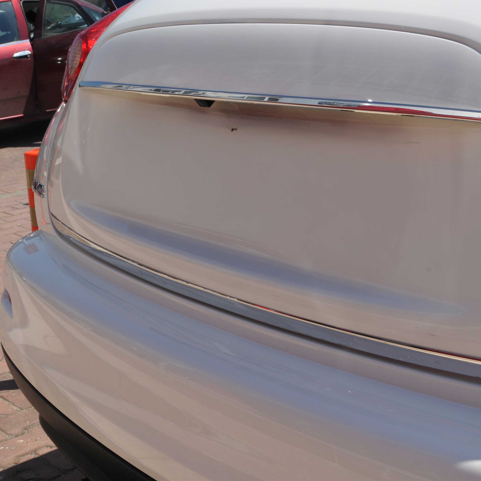 2011-2017 Nissan Juke Rear Trunk Molding Trim Stainless Steel Silver 1Pc