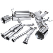 2003-2009 Nissan 350Z Dual Catback Exhaust System Rolled Tip