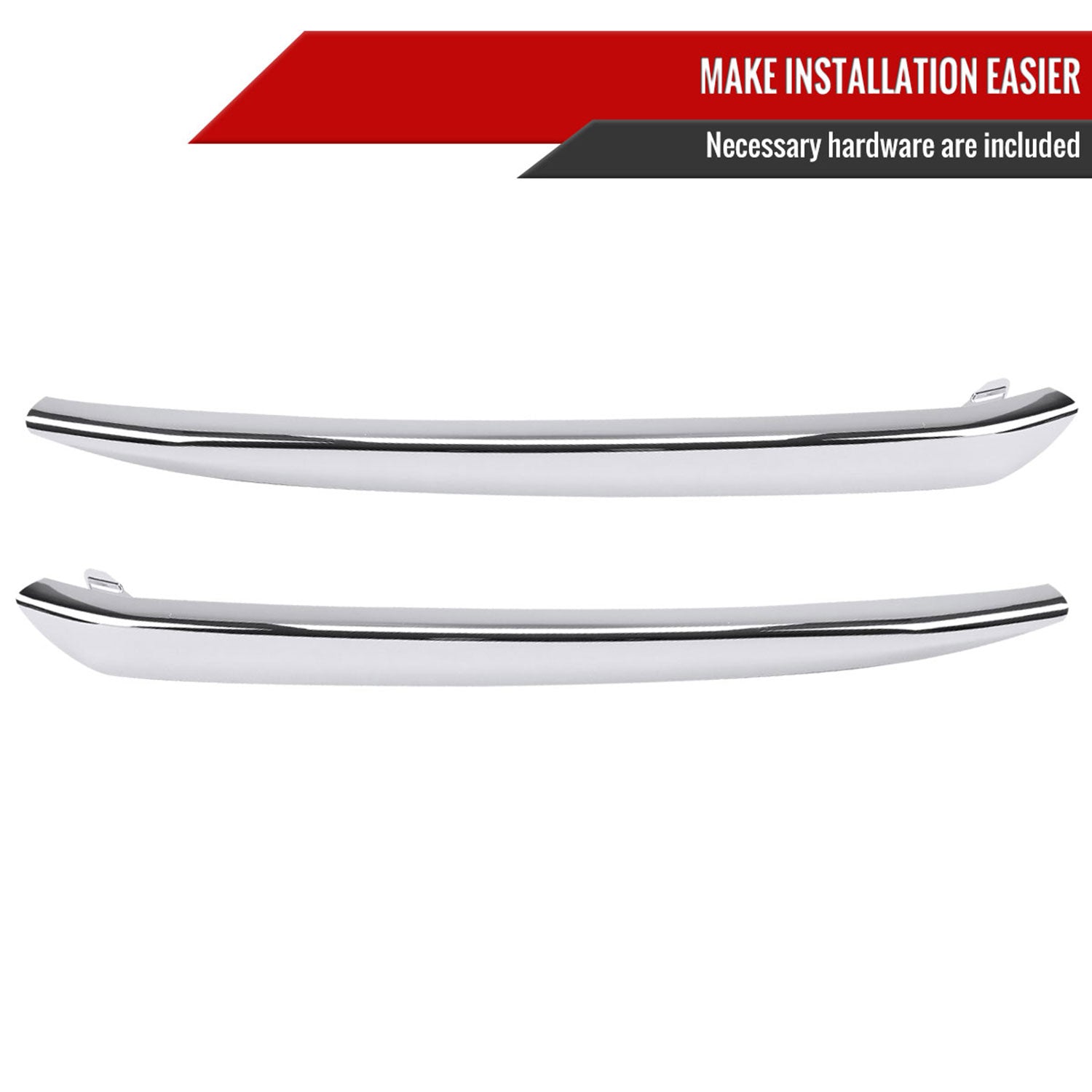 2015-2020 Chevy Tahoe/Suburban H8 Fog Lights Kit Chrome Housing/Clear Lens