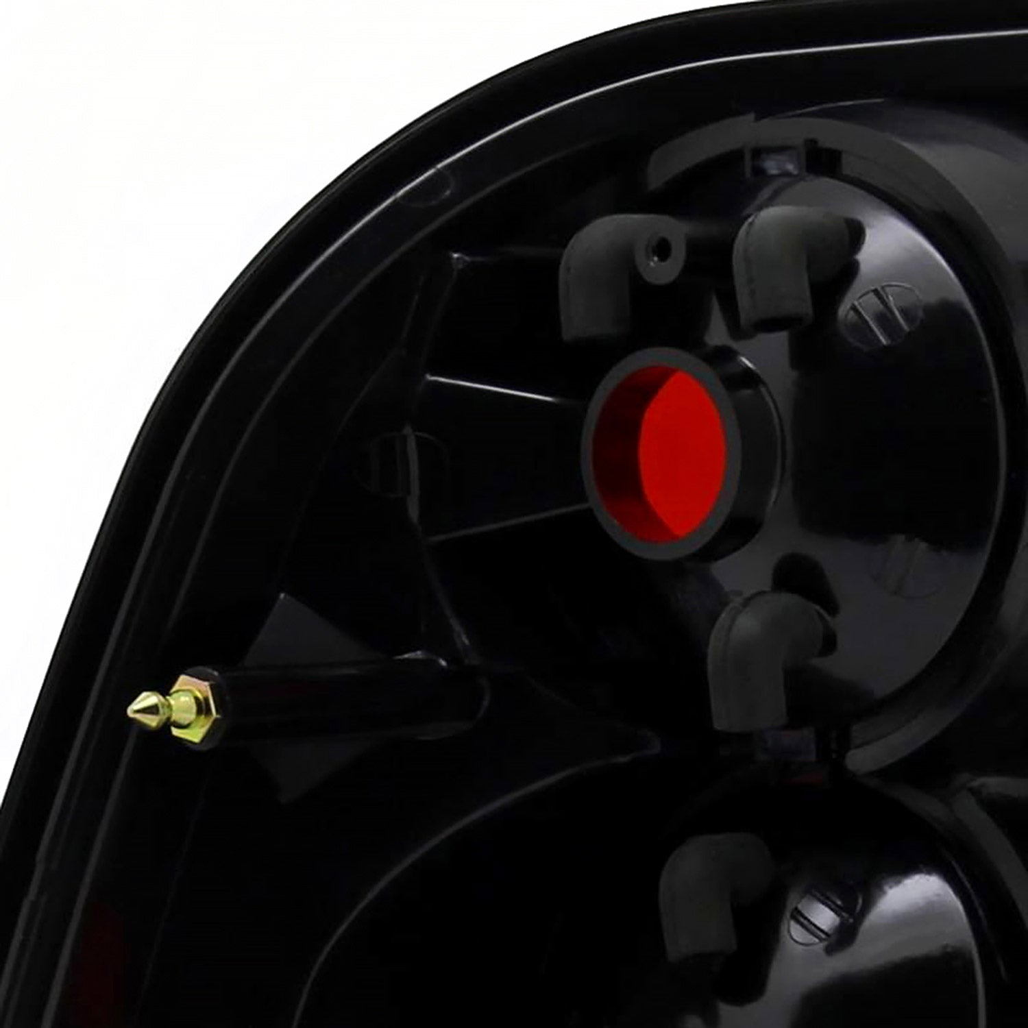 2002-2009 Chevrolet Trailblazer Tail Lights Chrome Housing/Clear Lens