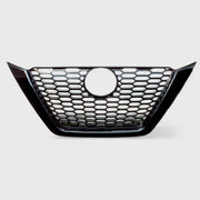 2019-2022 Nissan Altima Grille Overlay Gloss Black 1Pcs ABS Plastic