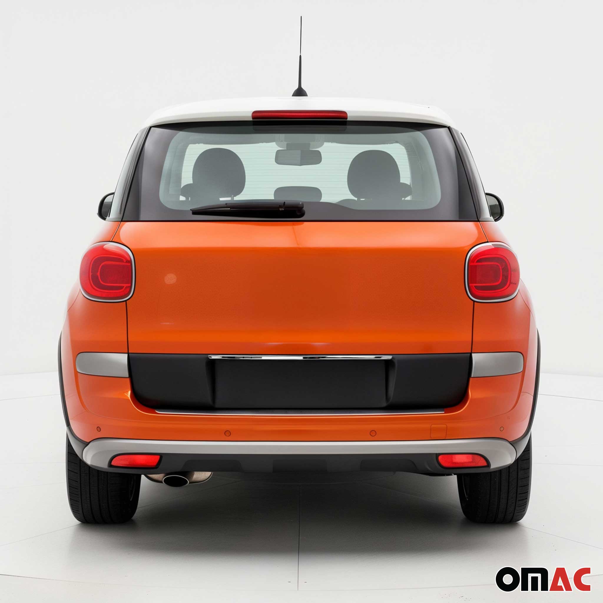 2014-2020 Fiat 500L Rear Trunk Tailgate Door Handle Cover Stainless Steel Silver 1Pc