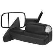 2002-2009 Dodge RAM 1500/2500/3500 Manual Foldable Side Mirrors & Turn Signal