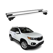 2011-2013 Kia Sorento Roof Rack Cross Bars Silver