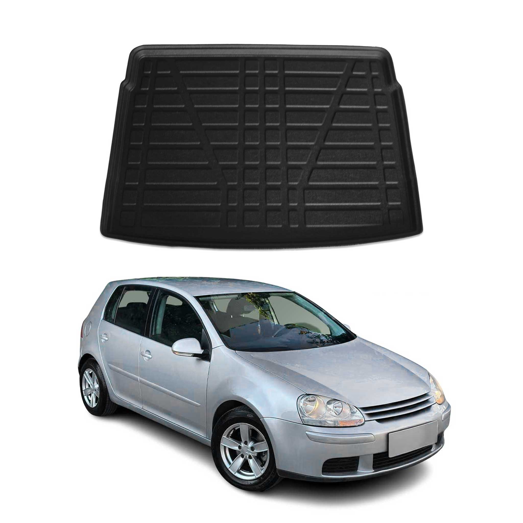 2006-2009 VW Rabbit / GTI Cargo Liner Trunk Mat All Weather Black