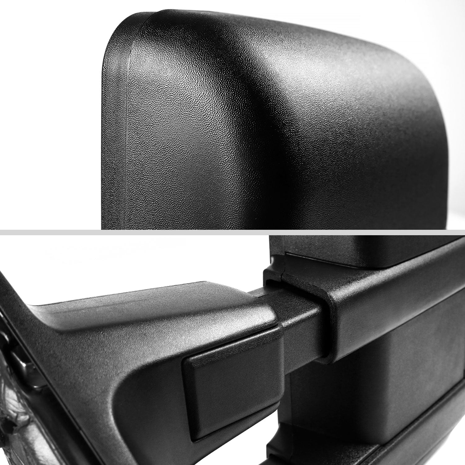 1999-2016 Ford F-250/350/450/550 Manual Towing Mirrors Smoke Lens &Turn Signal