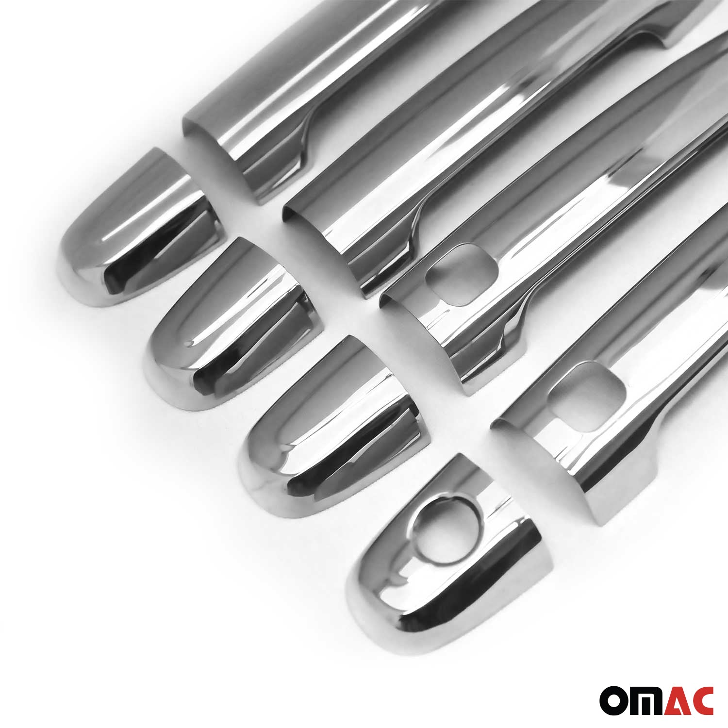 2005-2015 Toyota Tacoma Door Handle Cover Protector Keyless S.Steel Chrome 8Pcs