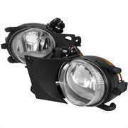 2001-2003 BMW E39 5 Series Fog Lights Chrome Housing/Clear Lens