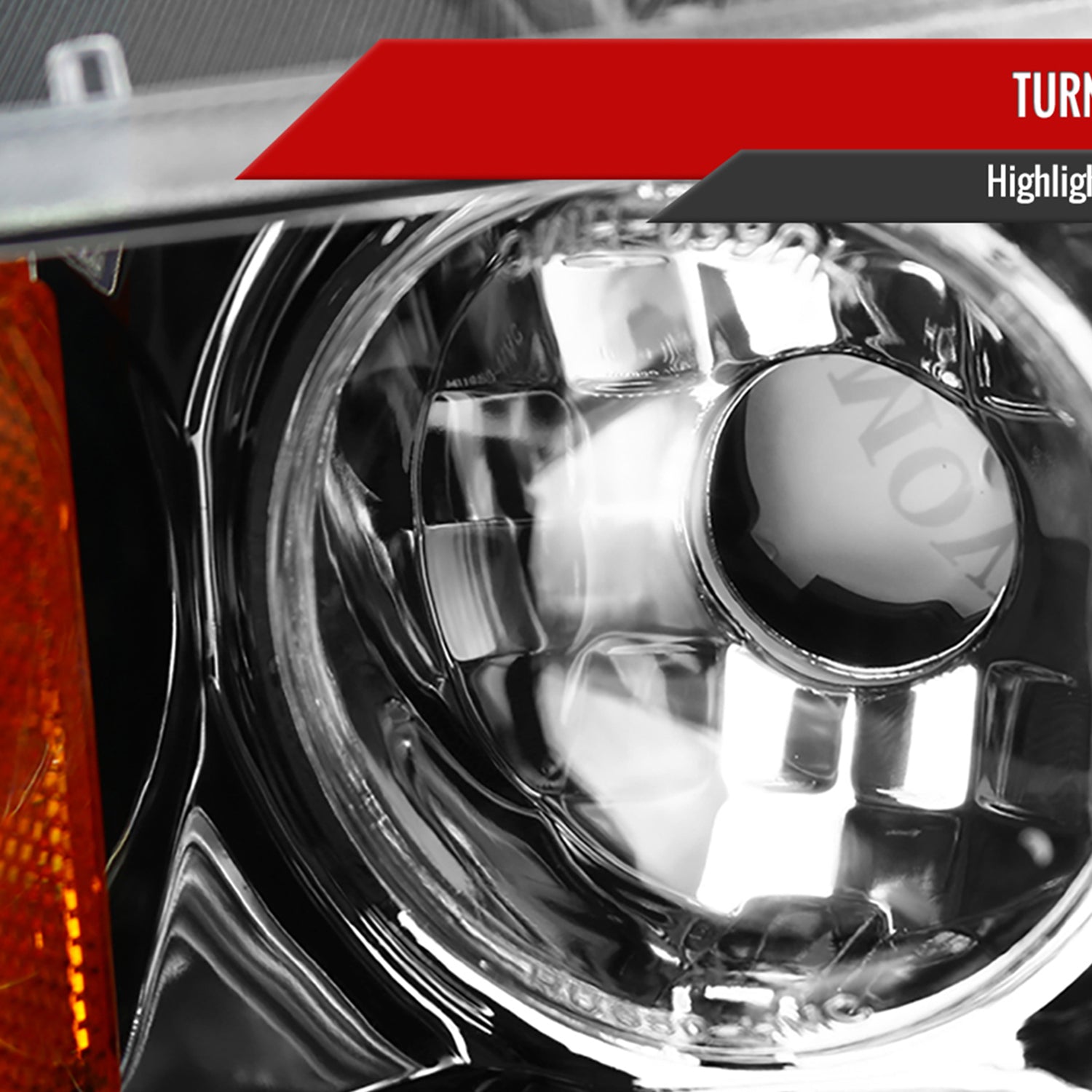 2006-2011 Honda Civic Sedan Dual Halo Projector Headlights Chrome/Clear Lens