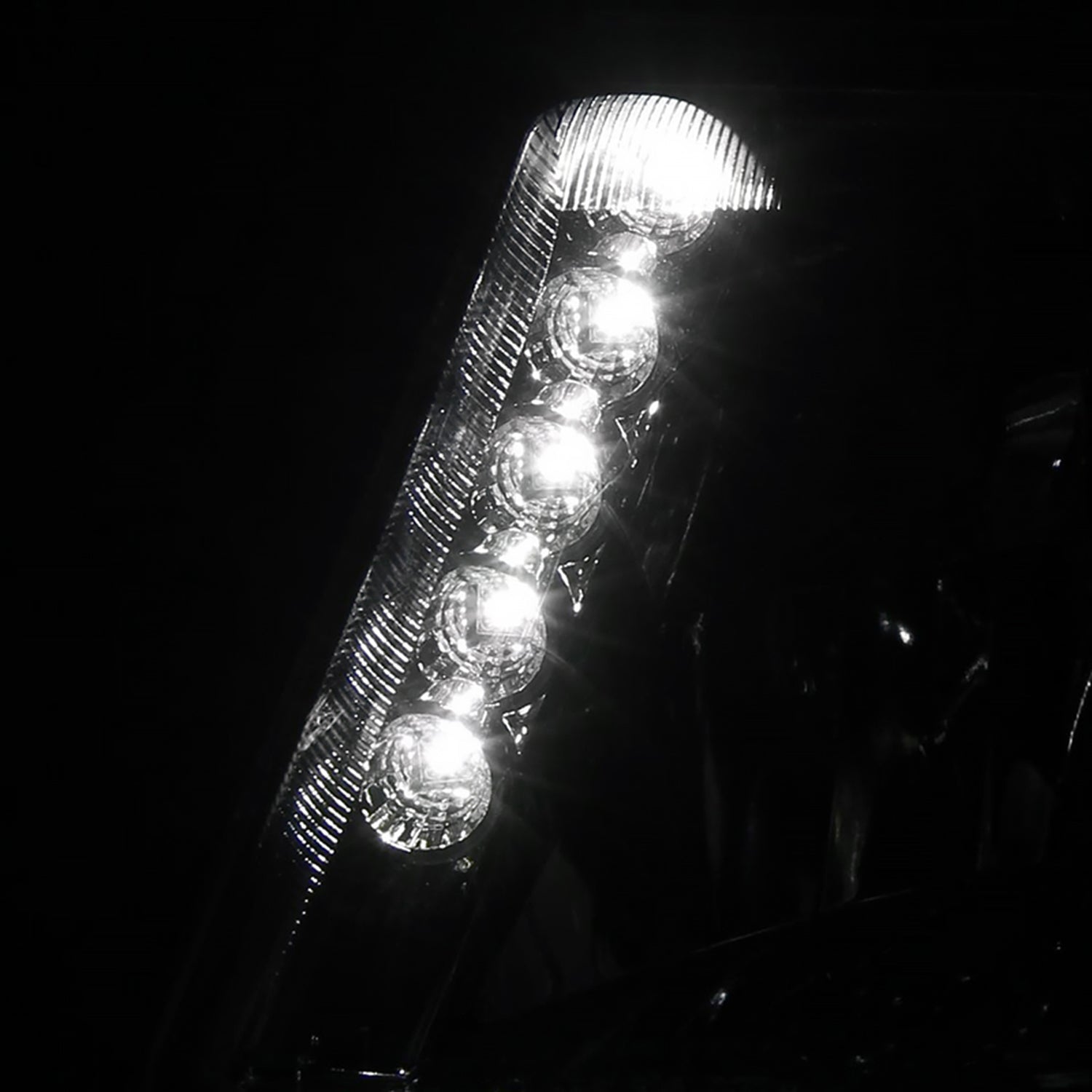 1998-2000 Ford Ranger Factory Style Headlights Chrome Housing/Clear Lens