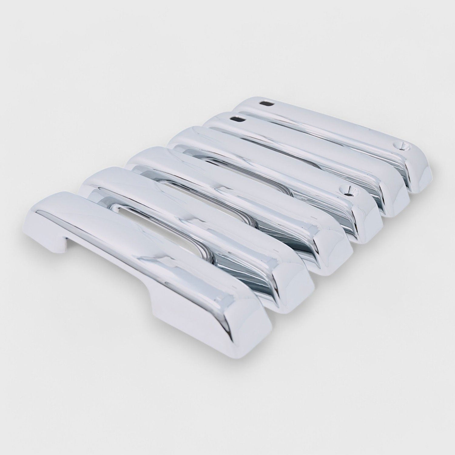 2023-2024 Ford F-250/350/450/550 Door Handle Cover Chrome 6Pcs ABS Plastic