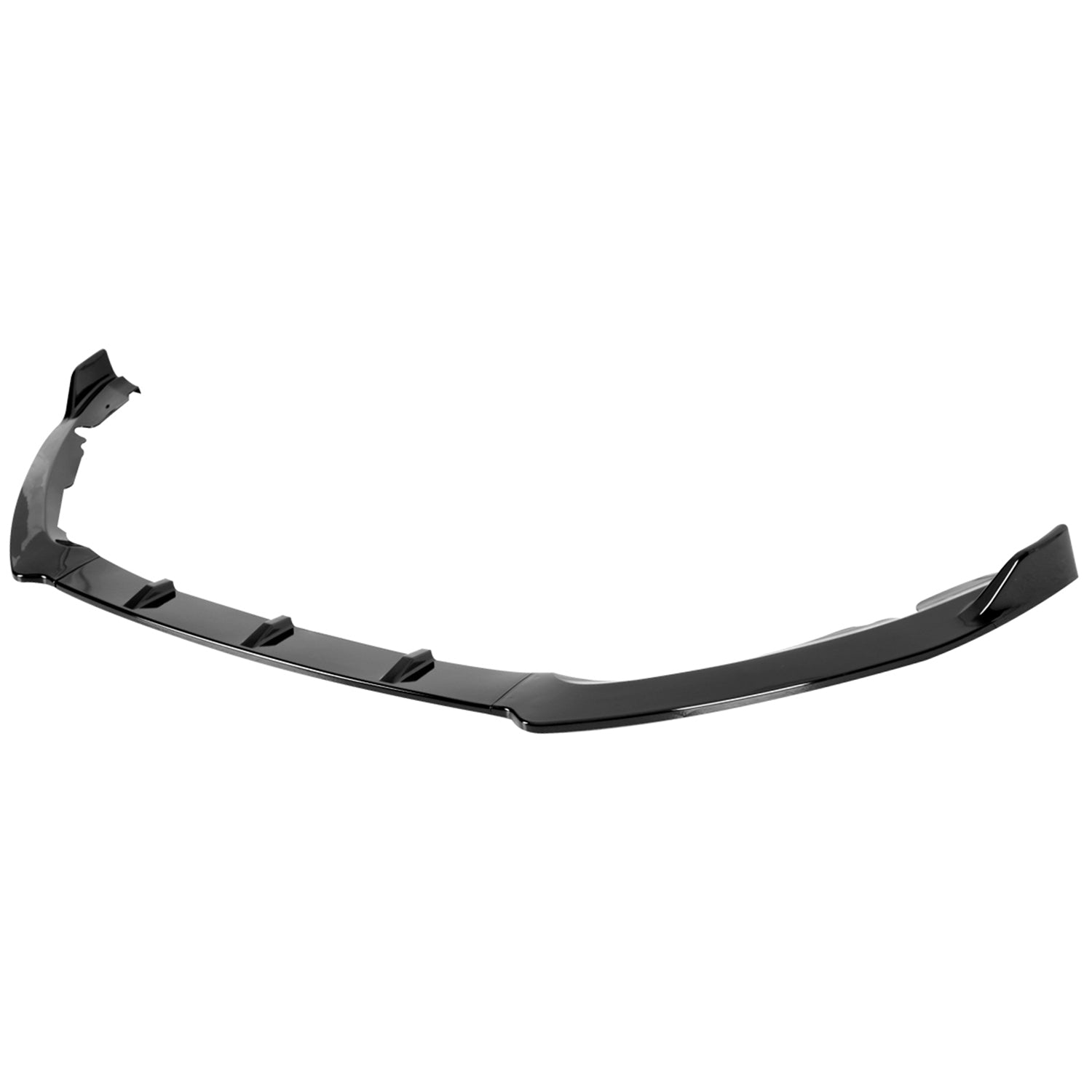 2019-2020 Ford Fusion Glossy Black 3Pcs Front Bumper Lip Splitter Kit