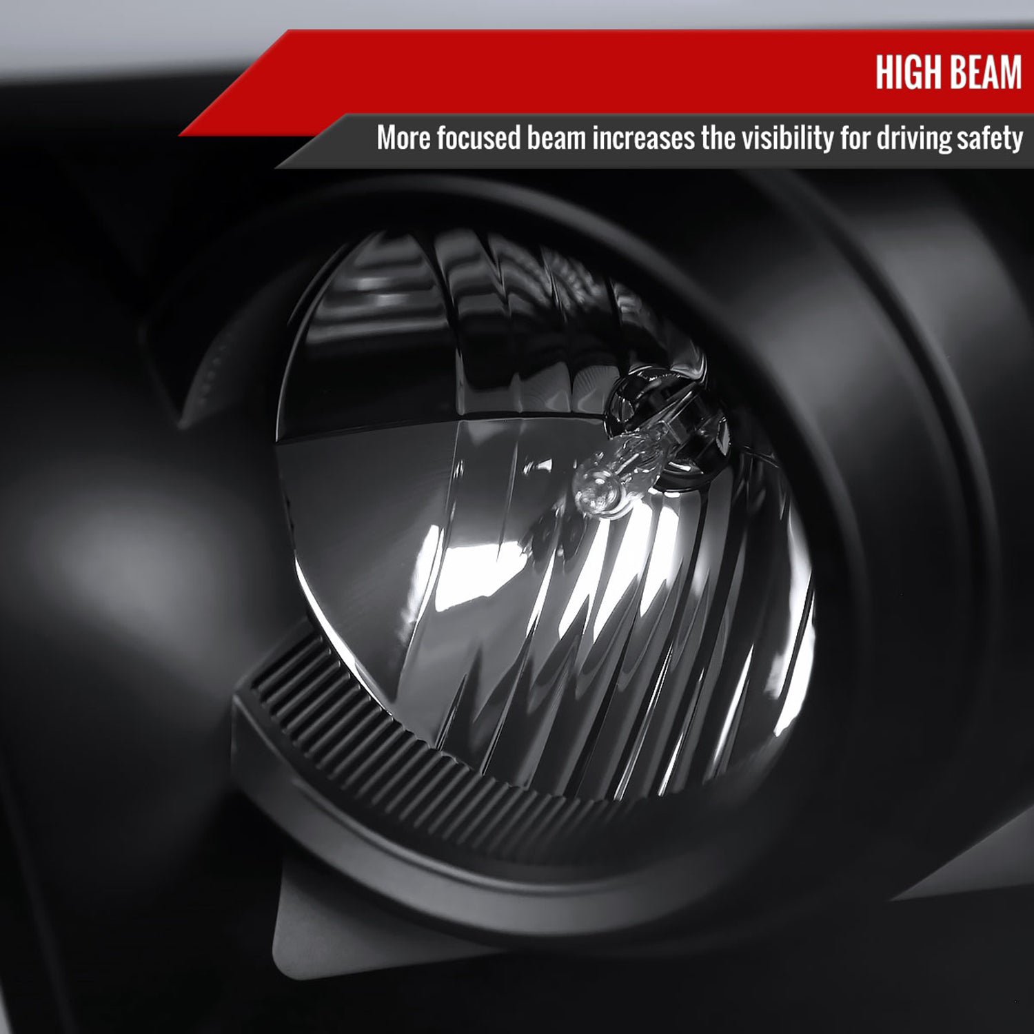 2009-2018 Dodge RAM 1500 / RAM 2500 3500 LED C-Bar Headlights Matte Black