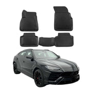 2019-2024 Lamborghini Urus Floor Mats Liners Full Set All Weather Black