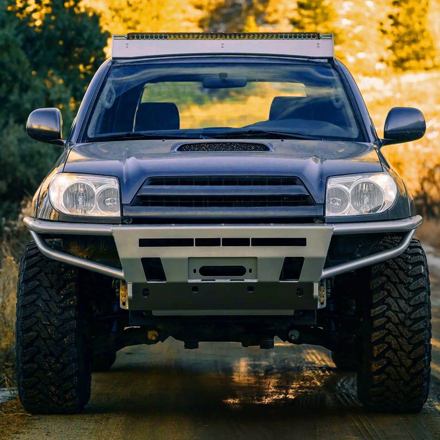 2003-2005 Toyota 4Runner Factory Style Headlights Chrome Housing/Clear Lens