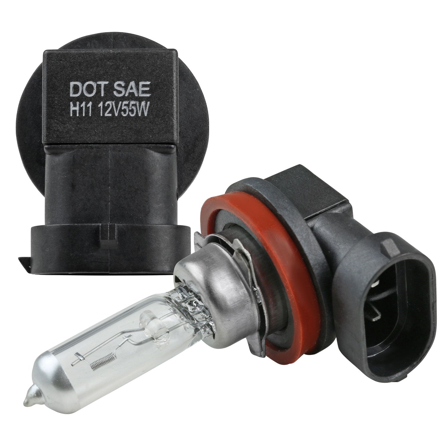 2009-2012 Toyota RAV4 H11 Fog Lights Kit Chrome Housing/Clear Lens