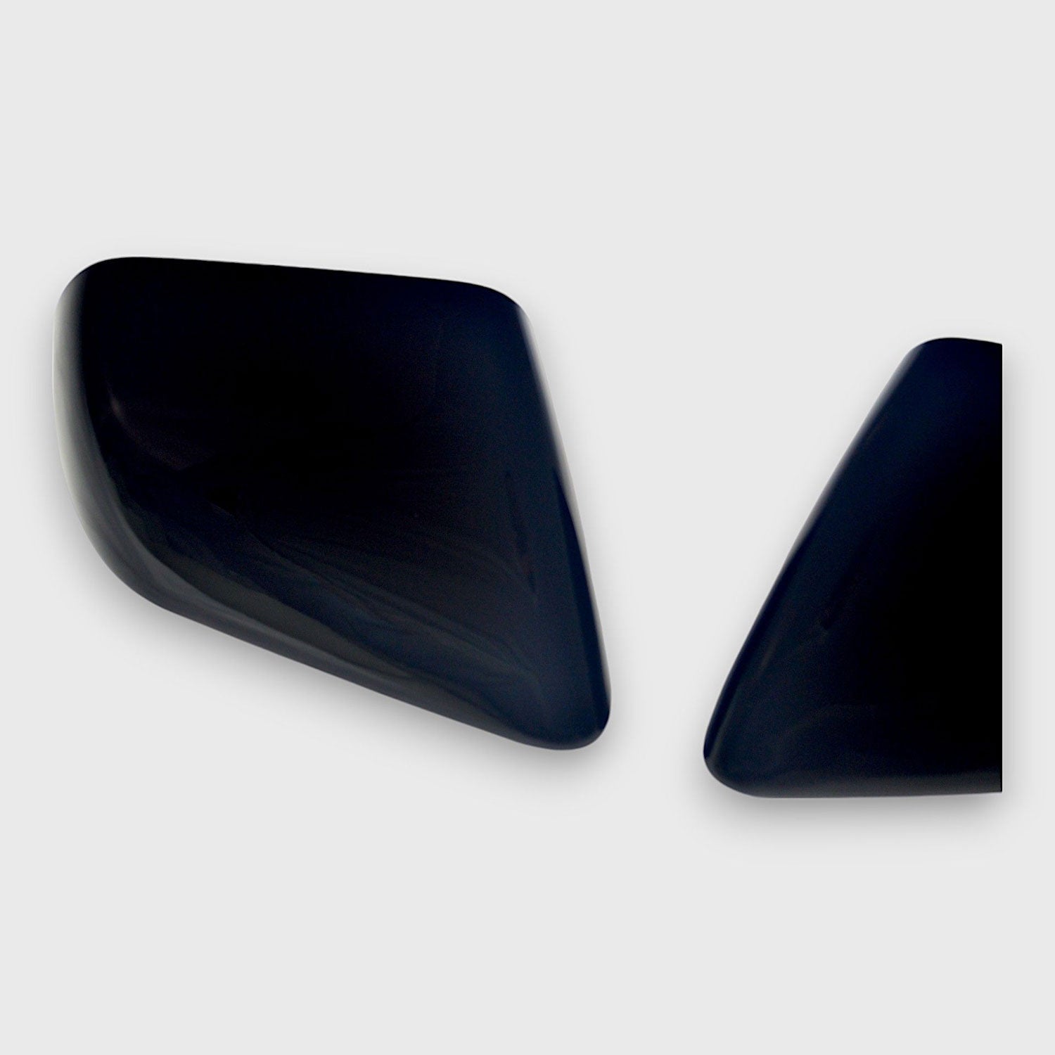 2015-2024 Ford Mustang Mirror Cover Caps Gloss Black 2Pcs ABS Plastic
