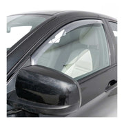 2008-2014 BMW X6 E71 & E72 Window Visor Vent Rain Deflector 2Pcs Smoke