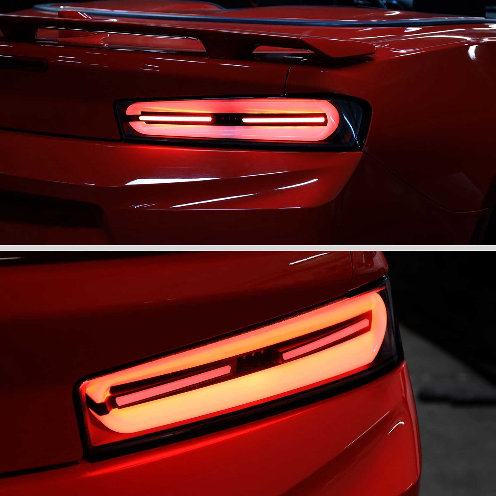 For Chevrolet Camaro 2016-2018 Full LED Tail Light Sequential Signal For OE LED