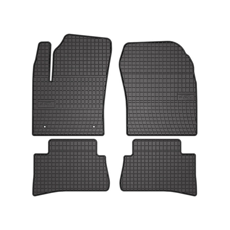 2018-2022 Toyota C-HR Floor Mats Liners Full Set All Weather Rubber Black