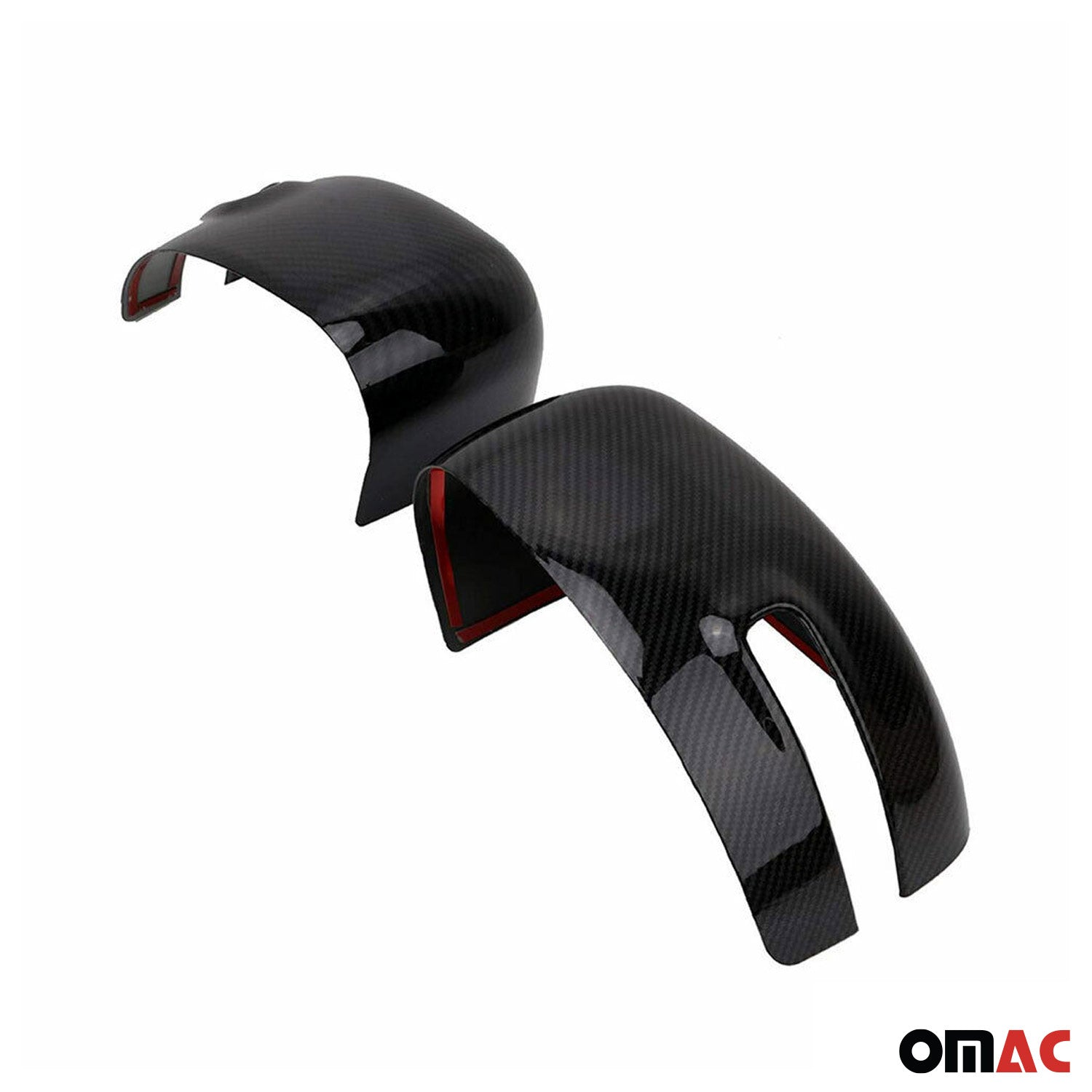 2015-2024 Jeep Renegade Side Mirror Cover Caps Carbon Fiber Black 2 Pcs