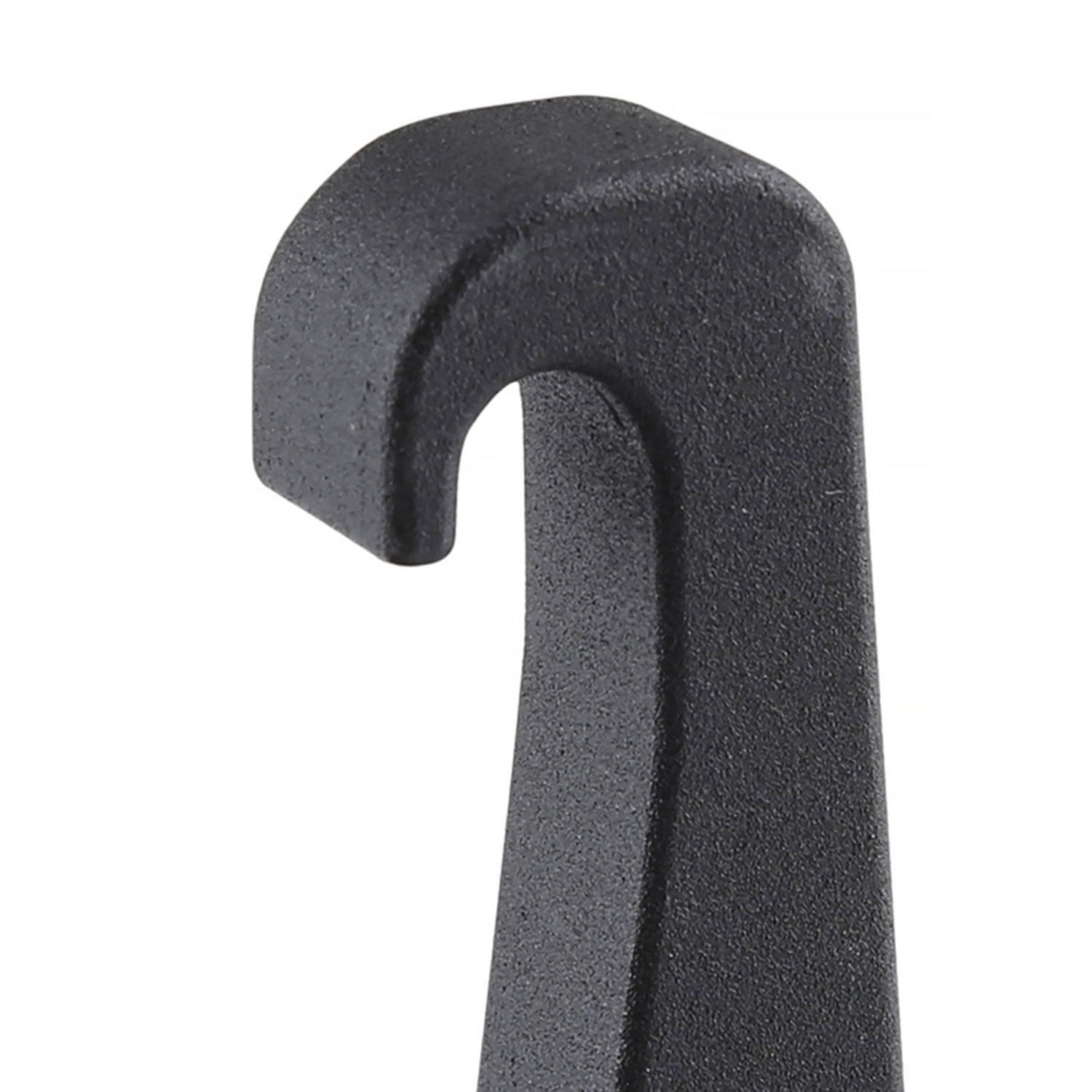 Universal Foldable Car Door Step Latch Foot Hook & Safety Hammer Black 2Pcs