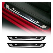 2012-2019 Alfa Romeo Mito Door Sill Scuff Plate Illuminated Stainless Steel & Foiled