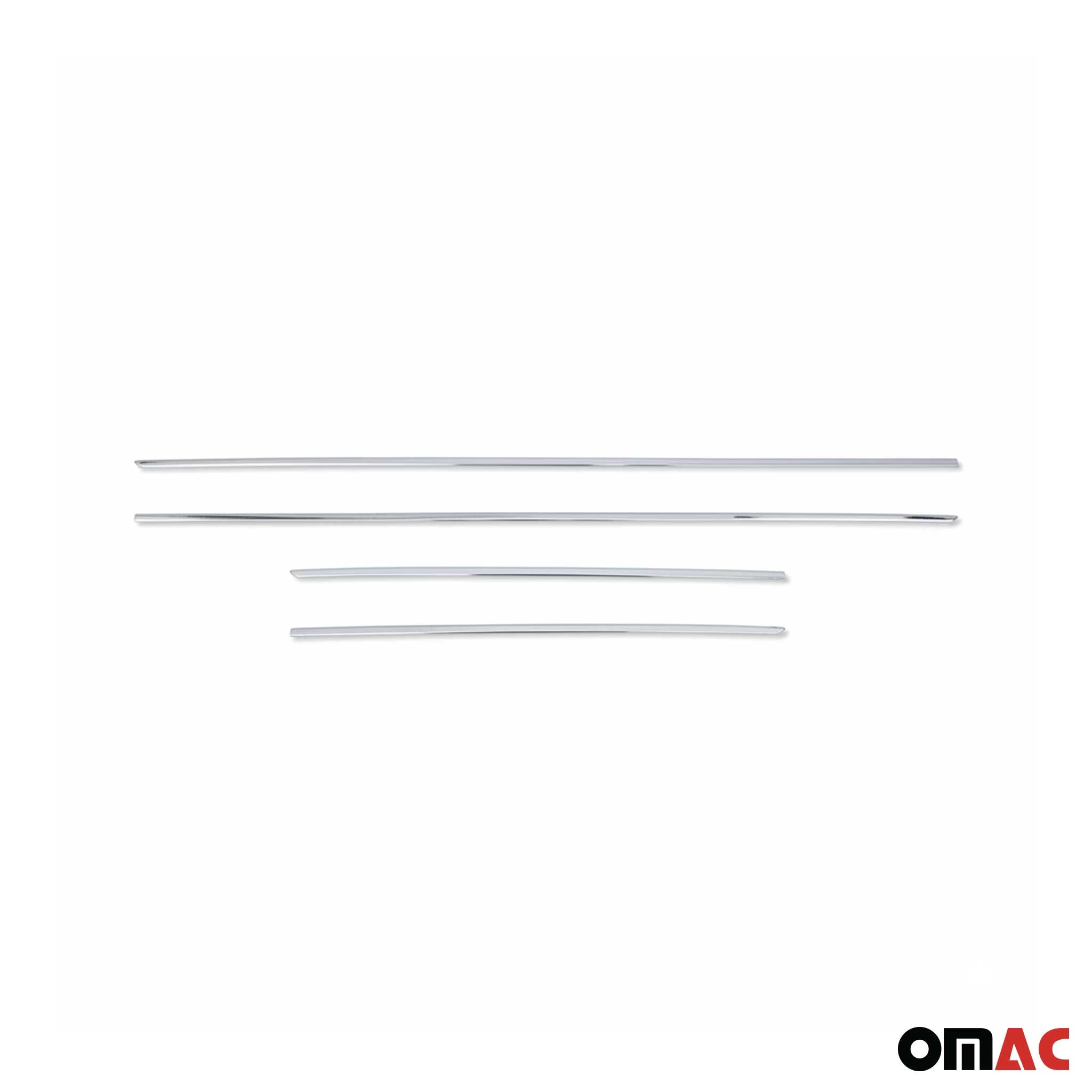 2022-2024 VW Golf R/ GTI Car Side Door Streamer Guard Trim Stainless Steel 4x