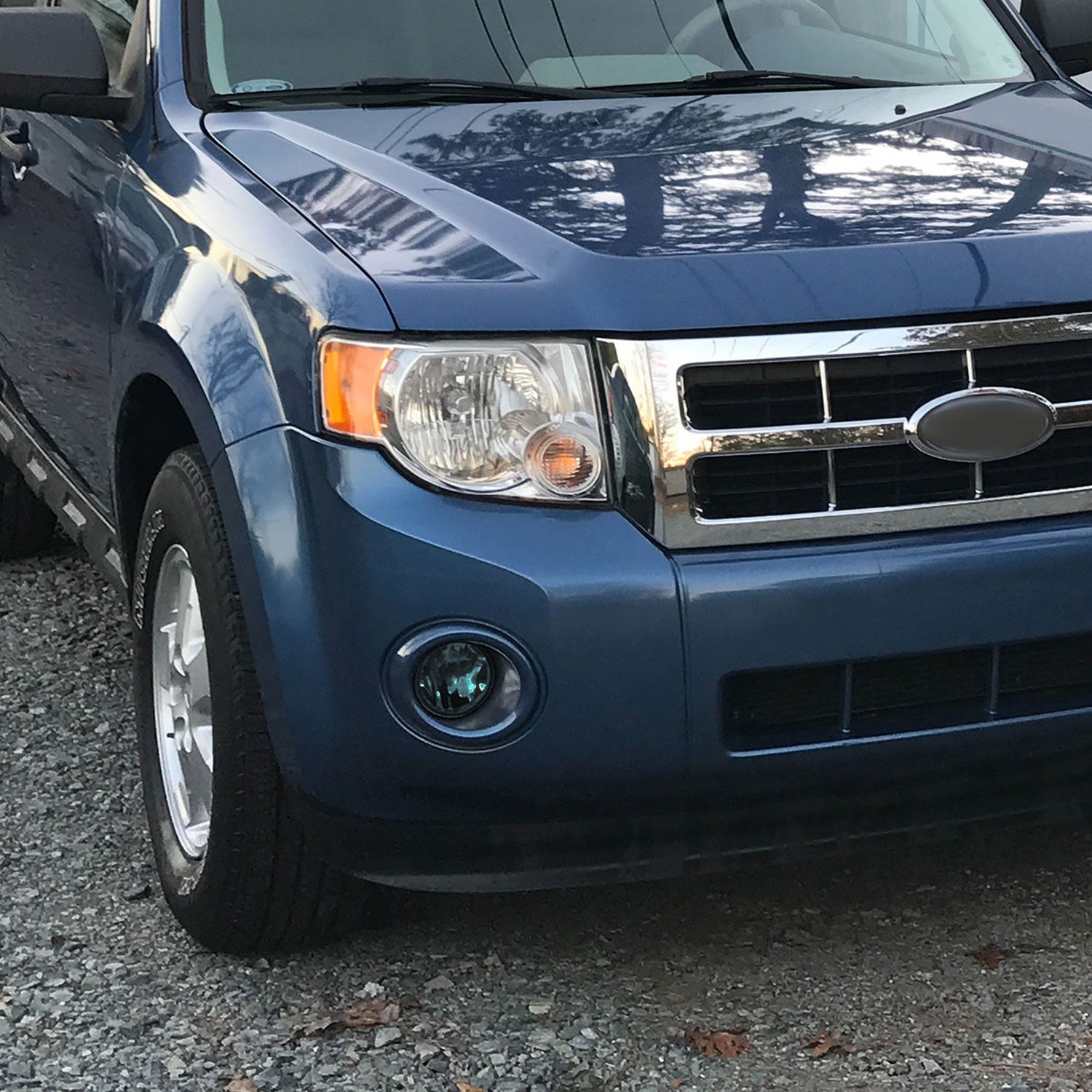 2005-2007 Ford Escape/ 2000-2004 Focus SVT H10 Fog Lights Kit Chrome/Smoke Lens