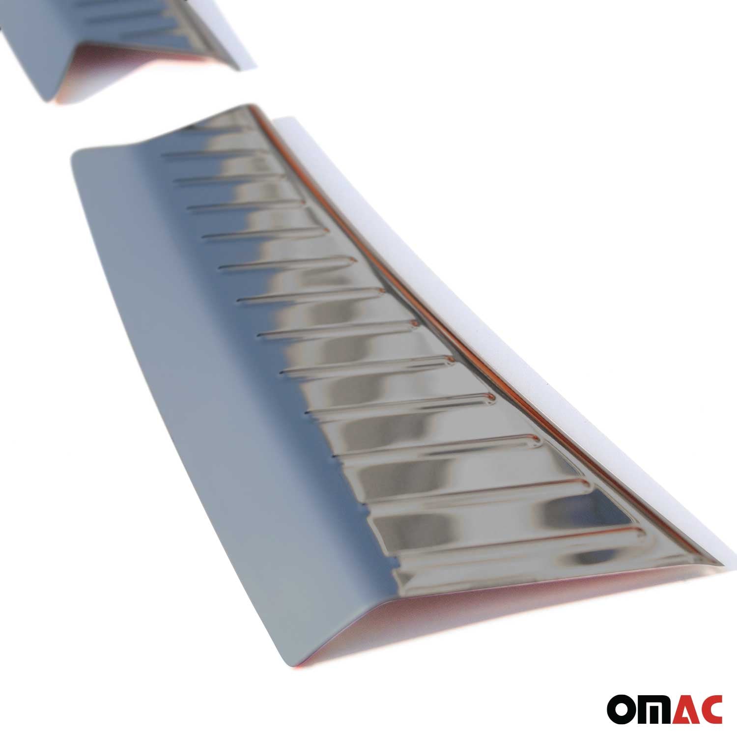 2013-2016 Ford Escape Trunk Sill Cover Bumper Guard Protector Stainless Steel Dark 2Pcs