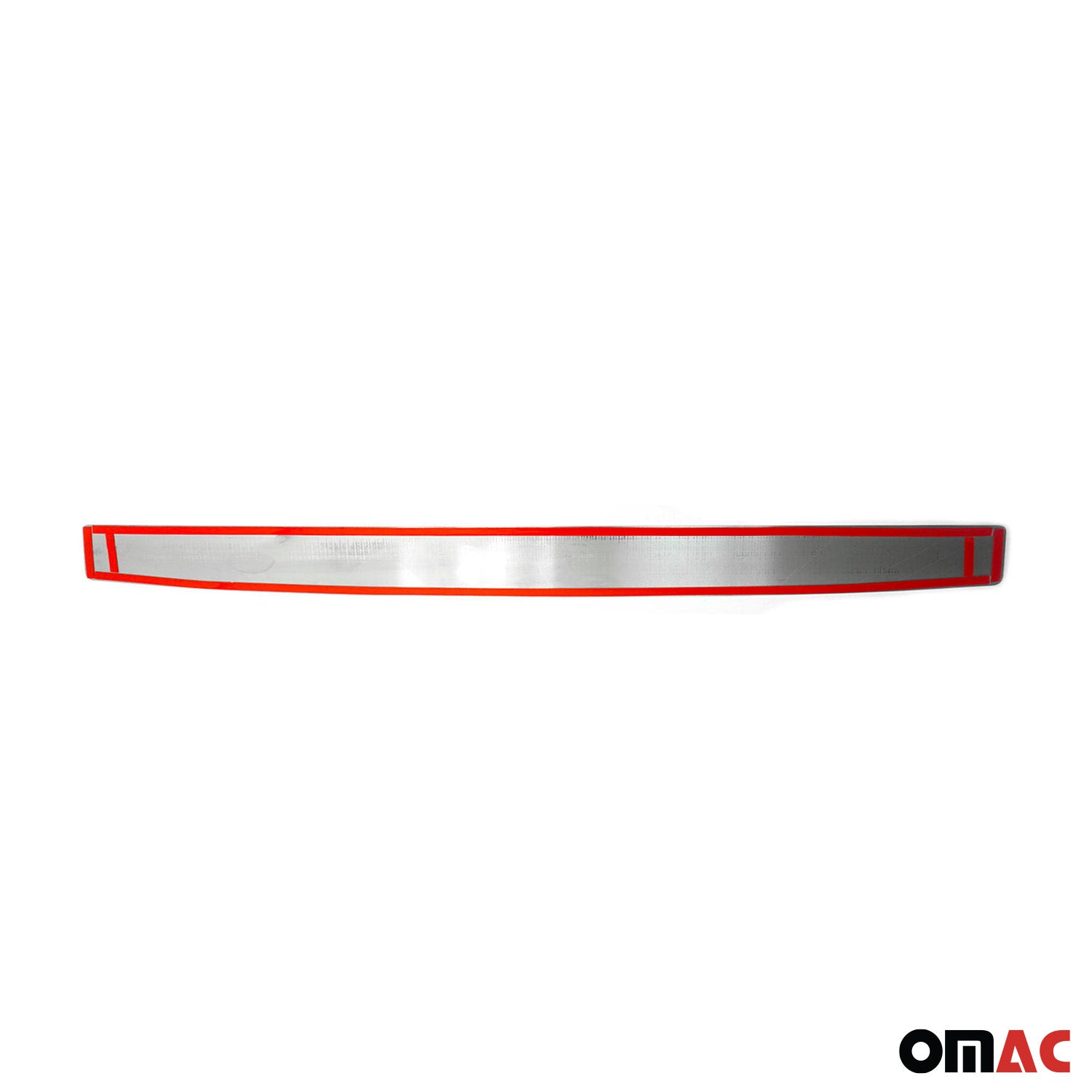 2016-2024 Mercedes Metris Rear Bumper Guard Carbon Foiled & Stainless Steel Silver