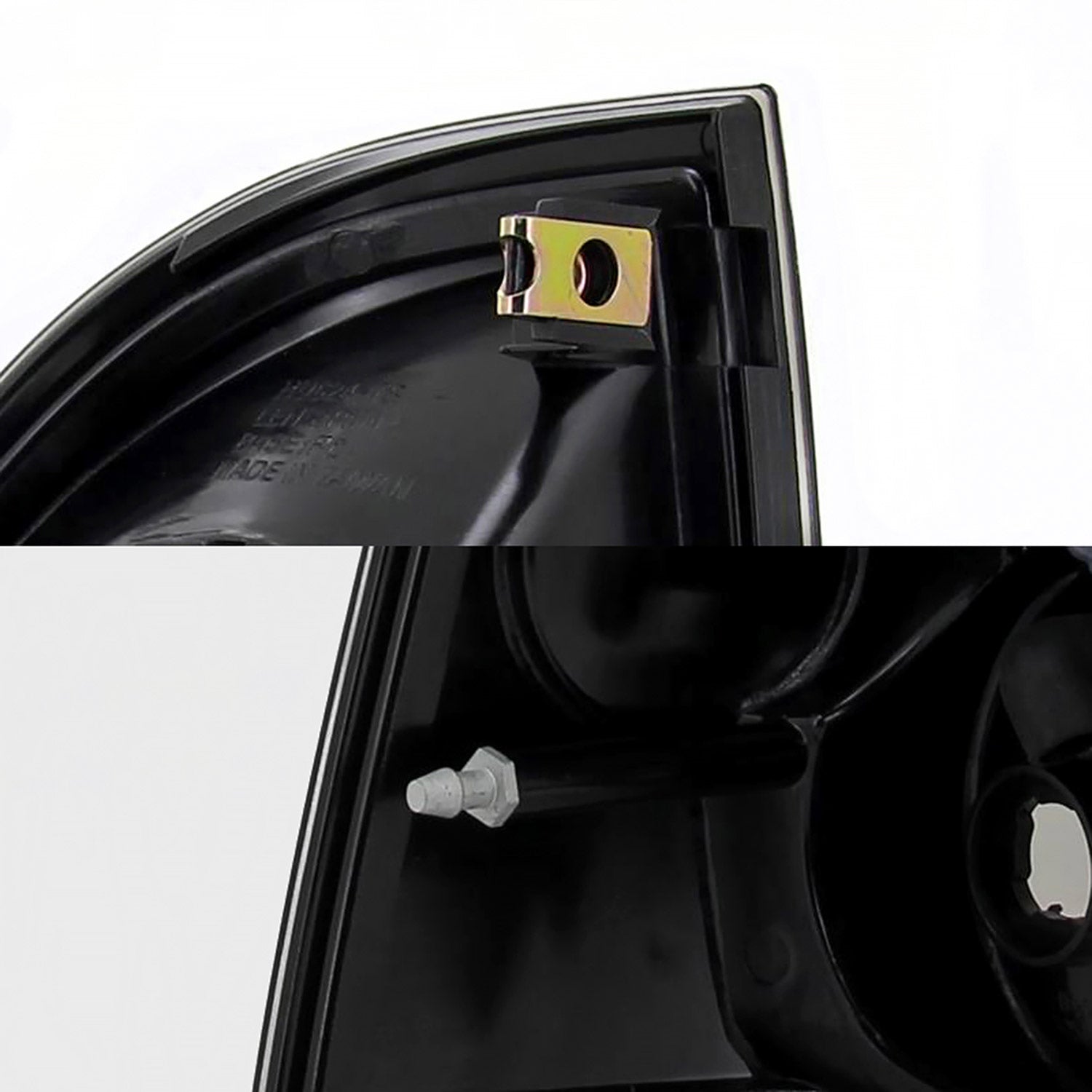 2005-2008 Toyota Tacoma Tail Lights Matte Black Housing/Clear Lens